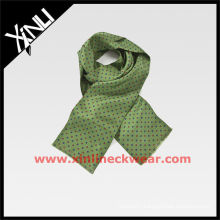 Green 2015 New Printed Silk Scarf